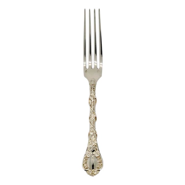 French Odiot Demidoff .950 Silver Salad/Dessert Fork For Sale