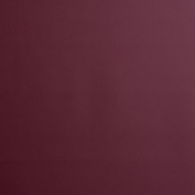 2020s Sample - Schumacher Vegan Leather Indoor/Outdoor Fabric In Merlot For Sale - Image 5 of 5