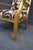 Neoclassical Stickley Fine Upholstery Gilt Lounge Chair in Brunschwig & Fils Les Touches Bengal Fabric For Sale - Image 3 of 15