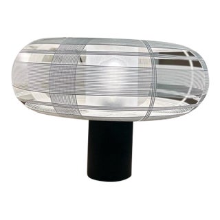 Galvanized Iron Wire Table Lamp, White - Tubby by Schema for Oggetti For Sale