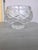 Shabby Chic Vintage Crystal Cut Pedestal Bowl For Sale - Image 3 of 4
