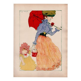 H. J. E. Evenepoel, Au Square, 1897, Lithograph on Paper For Sale