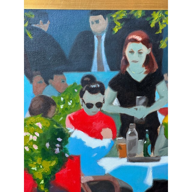 Summertime Brunch on Chicago's fabled Rush Street--Affluent diners and patient, still-faced waitstaff fulfilling their...