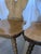 Vintage Tyrolean Farmhouse Heart Cutout Wooden Dining Chairs, 1970s, Set of 4 For Sale - Image 10 of 18