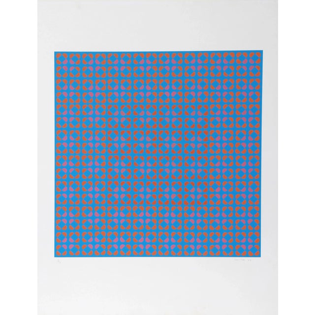 1960s Sue Gollifer, Opticals, Silkscreen For Sale - Image 5 of 6