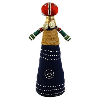 African Folk Art Ceremonial Doll For Sale