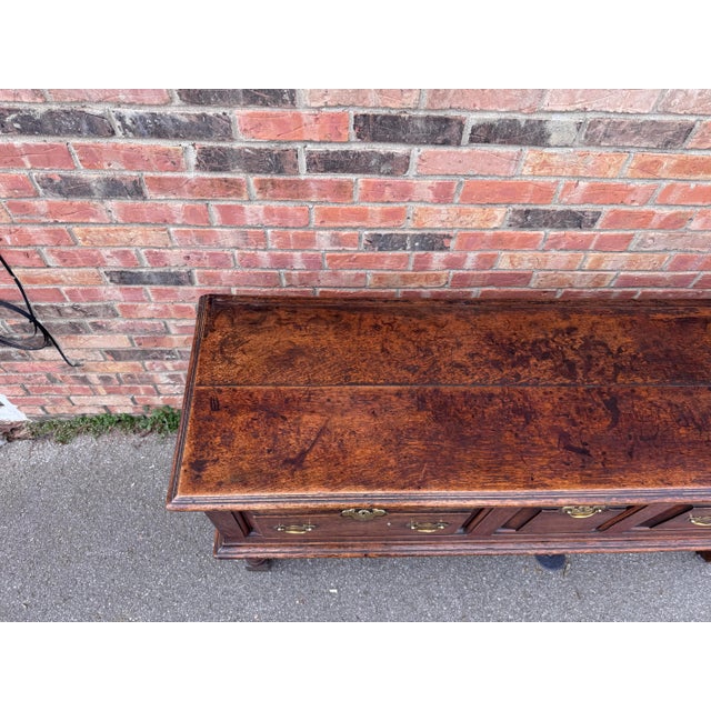 18th Century English Oak Dresser Base For Sale - Image 11 of 12