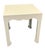 Asian Lee Jofa for Kravet Oliver Linen Wrapped Side Table For Sale - Image 3 of 10