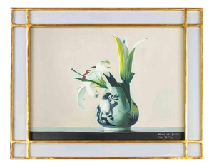 Zhang Wei Guang, Flowers in the Vase, Oil Painting, 2011