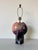 Elevate your space with this stunning 1980s vintage ceramic table lamp. A unique, handmade piece featuring an abstract,...