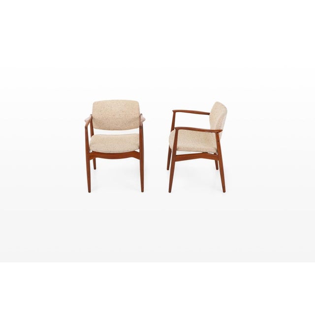 Captains Chairs by Erik Buch for Ørum Møbler, Denmark, 1960s, Set of 2 For Sale - Image 6 of 16
