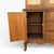 Late 20th Century Queen Anne Style Wood and Glass China Hutch Cabinet For Sale - Image 4 of 16
