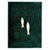 Kinetic Art Framed Bas Relief Carved Sardines Deep Forest Green Chenille Textile For Sale