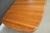 1970s Refinished 99” Danish Modern Solid Teak Dining Table For Sale - Image 9 of 12