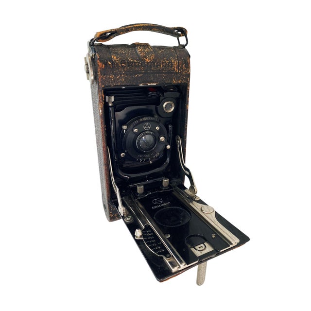 Rare Ernemann Dresden Germany Folding Film Camera For Sale In New York - Image 6 of 8