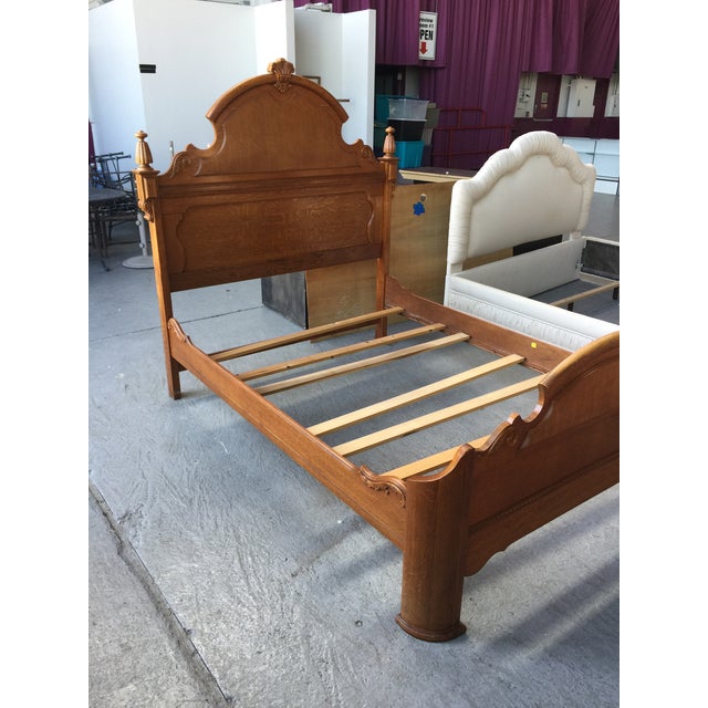 Lexington Victorian Mansion Style Queen Size Bed Chairish