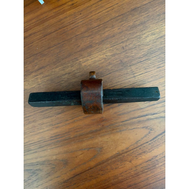 19th Century 19th Century English Rosewood Marking Gauge With Original Wooden Locking Screw For Sale - Image 5 of 5