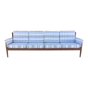 Mid 20th Century Grete Jalk for France & Sons 4 Seater Danish Modern Sofa