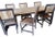 Industrial Industrial Wood & Iron Dining Set For Sale - Image 3 of 9