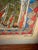Green Madhubani Folk Art Painting From India For Sale - Image 8 of 10