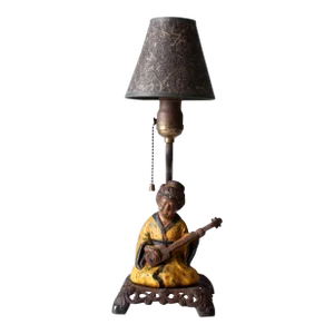 Hubley Cast Iron Lamp Circa 1930s