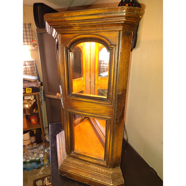 Late 19th Century Antique Oak Display Cabinet With Glass Panels by Butler Specialty Company For Sale - Image 5 of 12