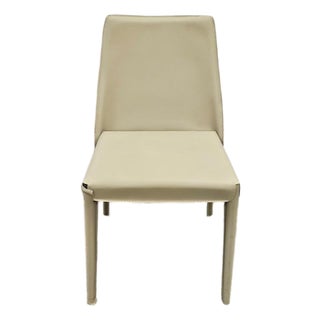 Interlude Home Malin Dining Chair - Mediterranean Sand Leather For Sale