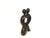 Contemporary Lovers Embrace Valentine Sculpture Large For Sale - Image 3 of 12