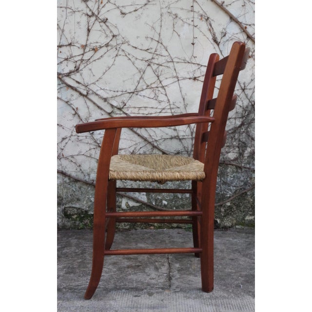 Wood Set of Armchairs, 1990s For Sale - Image 7 of 10
