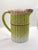 Asparagus Late 20th Century Majolica Asparagus Water Pitcher For Sale - Image 8 of 8