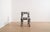 Black Angle II Armless Dining Chair in Grace Black Tuxedo Print For Sale - Image 8 of 8