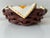 Mid 20th Century Faux Napkin Majolica Serving Dish- Made in Portugal For Sale - Image 4 of 8