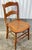 Wood Antique Victorian Maple Ladderback Cane Seat Dining Chairs - Set of 4 For Sale - Image 7 of 11