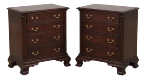 Pair of Henkel Harris Mahogany Nightstands