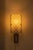 Vintage Bohemian Wall Lamp in Milk Glass and Teak Wood For Sale - Image 6 of 12
