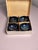Murano 1960s Mid-Century Modern Murano Blue Copper Aventurine Ashtrays & Trinket Dishes - Set of 4 For Sale - Image 4 of 9
