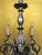 Chandelier and Wall Sconces in Silver and Crystal Glass, 1940s, Set of 3 For Sale - Image 11 of 18