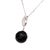 Tahitian Pearl Diamond Pendant 18k Gold Certified For Sale - Image 4 of 7