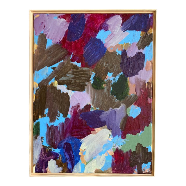 "Grape Medley" 2026 Framed Painting by Jessalin Beutler For Sale