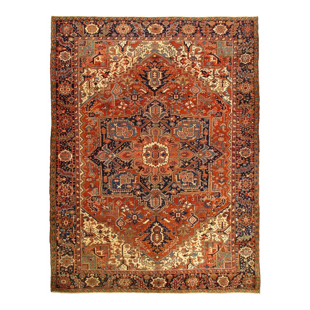Pasargad DC Persian Antique Heriz Rug For Sale