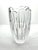 Contemporary Mikasa “Icicles” Crystal Table Vase For Sale - Image 3 of 6