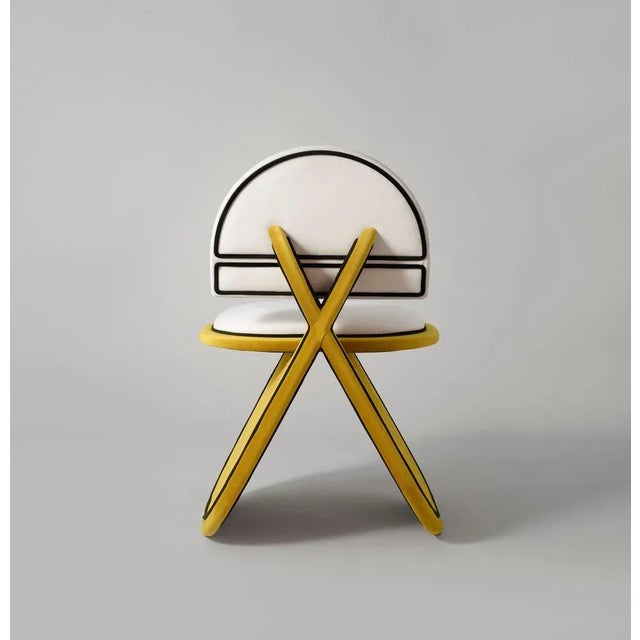 Meco armchair by dovain studio. Dimensions: h 84 x w 54 x d 63 x sh 39 cm. Materials: velvet, wood. Dovain studio creative...