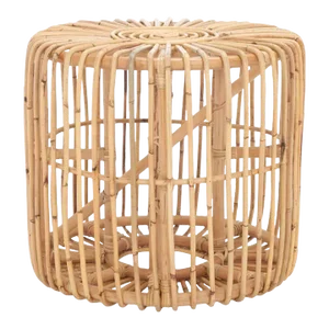 Jabez Round Accent Table - Natural