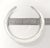 Late 20th Century 1990s Heavy Anticlastic Choker, Modernist Gerhard Herbst Studios Silver Collar For Sale - Image 5 of 6