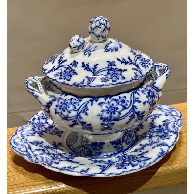 Sugar Bowl or Jam Container by Anemone England for Milton, 1890s For Sale - Image 3 of 16