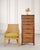 A stylish English Aeshtetic Movement style seven-drawer semainier or chest of drawers screen-used in Carrie Bradshaw's...