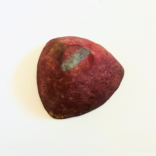 Black MCM Triangular Pottery Bowl For Sale - Image 8 of 9