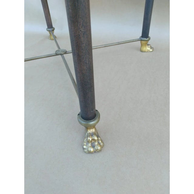 Copper Table with Gilding For Sale - Image 4 of 8