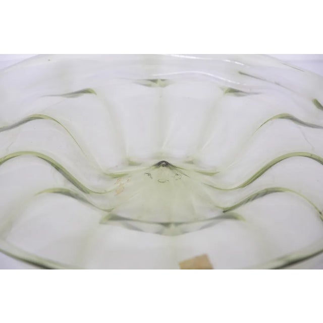 Murano Glass Centerpiece attributed to Vittorio Zecchin, 1950s, in Very Good conditions. Designed 1950 to 1959 This piece...