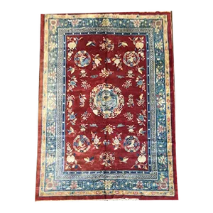 Antique Chinese Peking Dragon Rug